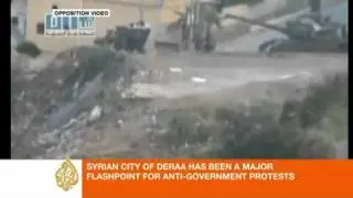 Syria: Deraa witness says 'snipers are everywhere'