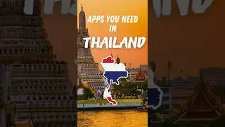 Apps you need in Thailand 🇹🇭 #thailand #thailandtravel #thailandtravelguide #bangkok #shorts