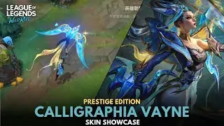 Calligraphia Vayne Prestige Edition | Wild Rift