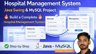 Java Hospital Management System | Complete Project with MySQL Database