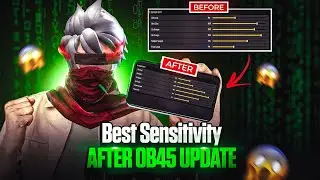 FAKE Settings Exposed🤬 Best Sensitivity after OB45 Update⚙️