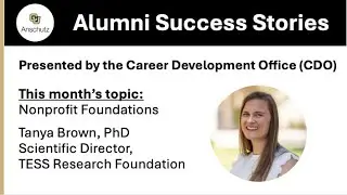 Alumni Success Stories: Rare Disease Nonprofits with Dr. Tanya Brown