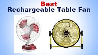 Best Rechargeable Table Fan In India With Price// Best Rechargeable Fan Brand In India // Table Fan