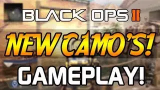 Black Ops 2 NEW CAMO'S GAMEPLAY! - 