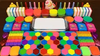 Mixing Random Things into SLIME!!! Satisfying RAINBOW Video #3