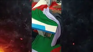Palestine Flag Making In Bangladesh