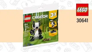LEGO&reg; Creator 3in1 Panda Bear (30641)[83 pcs] Penguin & Whale Speed Build @TopBrickBuilderLite