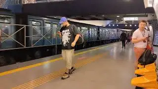 Actividad de Trenes en Plaza de Maipú, Línea 5
