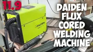 Daiden DMIG200 gasless mig (flux cored) welder overview