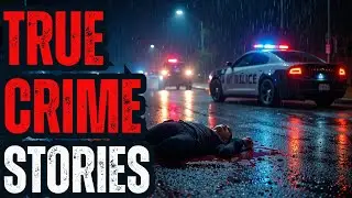 5 Disturbing True Crime Stories For Sleep With Rain Sound | Black Screen | Vol. 106