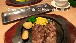 Christmas Date at Flying Garden Japan