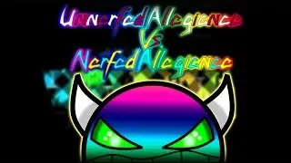 Geometry Dash - Comparison - Unnerfed Allegiance Vs. Nerfed Allegiance.