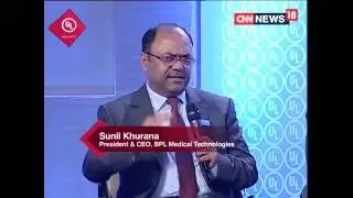 Sunil Khurana, President & CEO - BPL Medical Technologies speaks at Safer Healthcare Meet