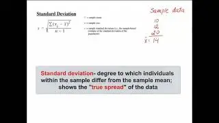 Standard Deviation, SEM, 95CI Error Bars for AP bio.