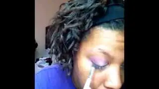 Pink sugar plum eye make up tutorial!