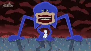 SHIN SONIC VS TAILS IN GRAVEYARD 🎵 SONG (Doodle Clubhouse Animated Music Video)