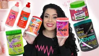 TOUR PELOS MEUS PRODUTOS DA NOVEX EMBELLEZE