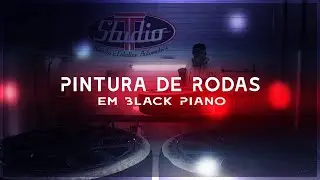 CUSTOMIZAÇÃO AUTOMOTIVA: PINTURA DE RODAS EM BLACK PIANO