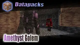 Amethyst Golem in Minecraft Datapacks