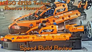 LEGO 42120 Technic Rescue Hovercraft - LEGO Speed Build Review