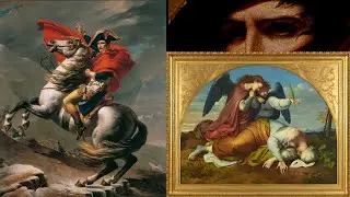 Jacques Louis David Napoleon am Gro&szlig;en St  Bernhard