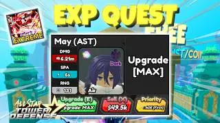 2 Units EXP Ticket Raid Extreme feat. 6 Star MAY (AST) | ASTD 2026 Update 4 (Roblox)