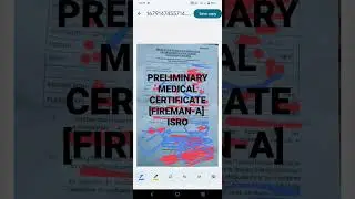 #ISRO #fireman #vssc #medical #certificate #firemanvacancy2021 | how to upload medical certificate