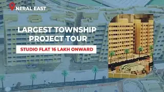 LARGEST TOWNSHIP PROJECT TOUR - Neral East | Studio Flat @16 Lakh Onward 📞 74149 26330 #LabhdiGarden