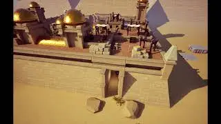 Stylized Egypt Unreal Engine Project - concept 3 w/ Niagara System