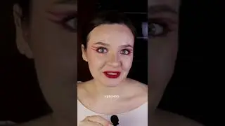 Valentine's day look ❤️#деньсвятоговалентина #серьгиизэпоксидки #макияжскраснымигубами