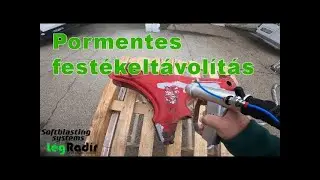 Honda Motorkerékpár Pormentes szemcseszórás - LégRadír - Awesome paint removal