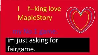 MapleStory MY NUMBER ONE GAME !!! since 2003