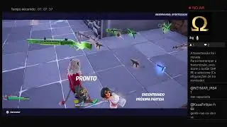 Jogando fortnite com os manos