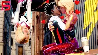 Miles Morales FALLS IN LOVE with Spider-Gwen's TWIN SISTER.. Fortnite Spider-Man