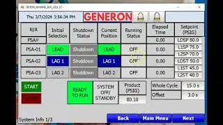 Sequential Pressure Control System Lead/Lag1/Lag2 or Lead/Lag/Standby