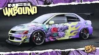 Ghoul Car Wrap│Mitsubishi Lancer Evolution IX │NFS Unbound