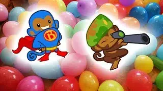 USING ALL THE BLOONS TOWERS