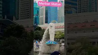 Merlion Statue 😍😍 - Singapore #travel #singaporearchitecture #tour #photography