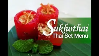 New Set Menu Celadon Thai Restaurant at the Sukhothai Bangkok