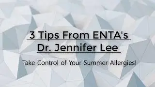 Summer Allergy Tips!