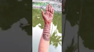 Bridal mehendi design😍 ✨ #art #mehndi
