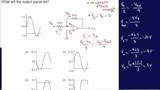OpAmp Circuit Analysis Example 3-FE/EIT Review