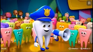 Zahnputzpolizei SONG 🚨 | Lustiges Kinderlied zum Mitmachen & Z&auml;hneputzen 🪥✨