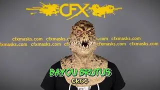 CFX Masks Bayou Brutus Male Fit Silicone Mask