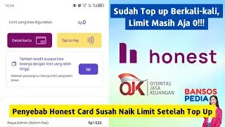 Frequently Top Up Your Honest Card But Your Limit Hasn't Increased? Here's Why!