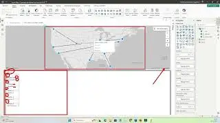 Capa de Rutas en Azure Maps para Power BI Actulizacion Noviembre
