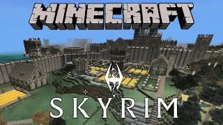 SKYRIM Minecraft Build (Part 1)