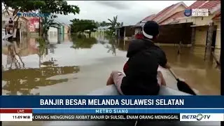 Perumnas Antang Makassar Terendam Banjir Hingga Ketinggian 3 Meter