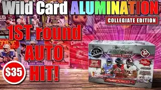 2022 Rookie AUTO Hunting | 2021 Wild Card Alumination NIL Collegiate Edition Retail  Box (Mega Box?)