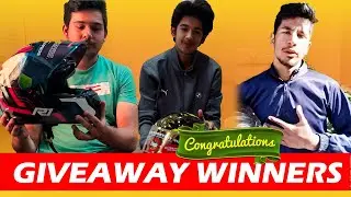 Helmet Giveaway Winners😍 Congratulations | Studds Drifter D4, Studds Thunder D11 & Steelbird Fighter
